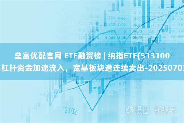 垒富优配官网 ETF融资榜 | 纳指ETF(513100)杠杆资金加速流入，宽基板块遭连续卖出-20250703