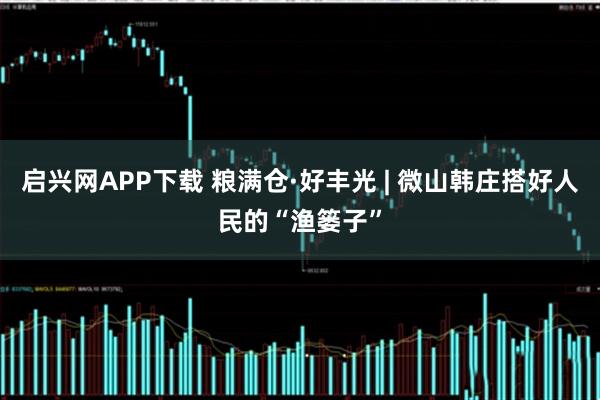 启兴网APP下载 粮满仓·好丰光 | 微山韩庄搭好人民的“渔篓子”